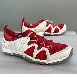 Helly Hansen Red White Aquapace Water Shoe Ultra Storm Grip women’s size 6
